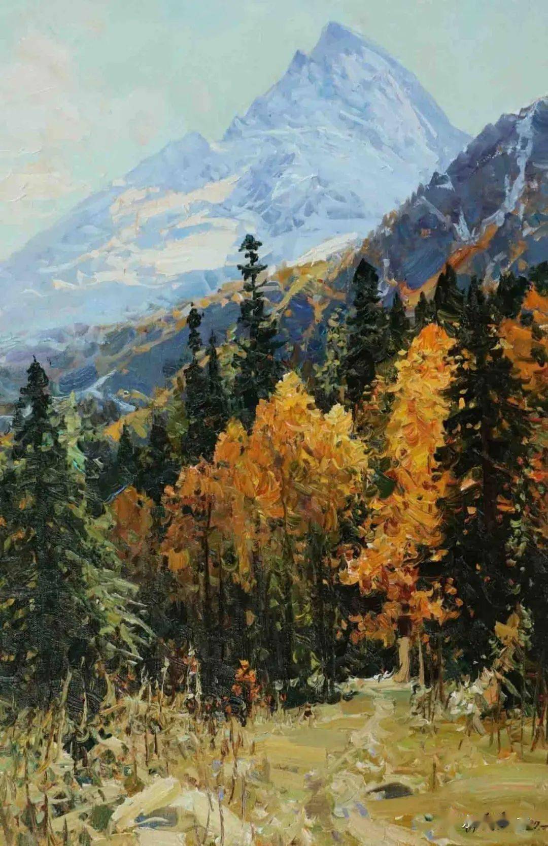 大自然的永恒之美俄罗斯当代画家亚历山大巴比奇alexanderbabich