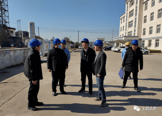 今日上高胡练康到泗溪新界埠调研安全生产工作