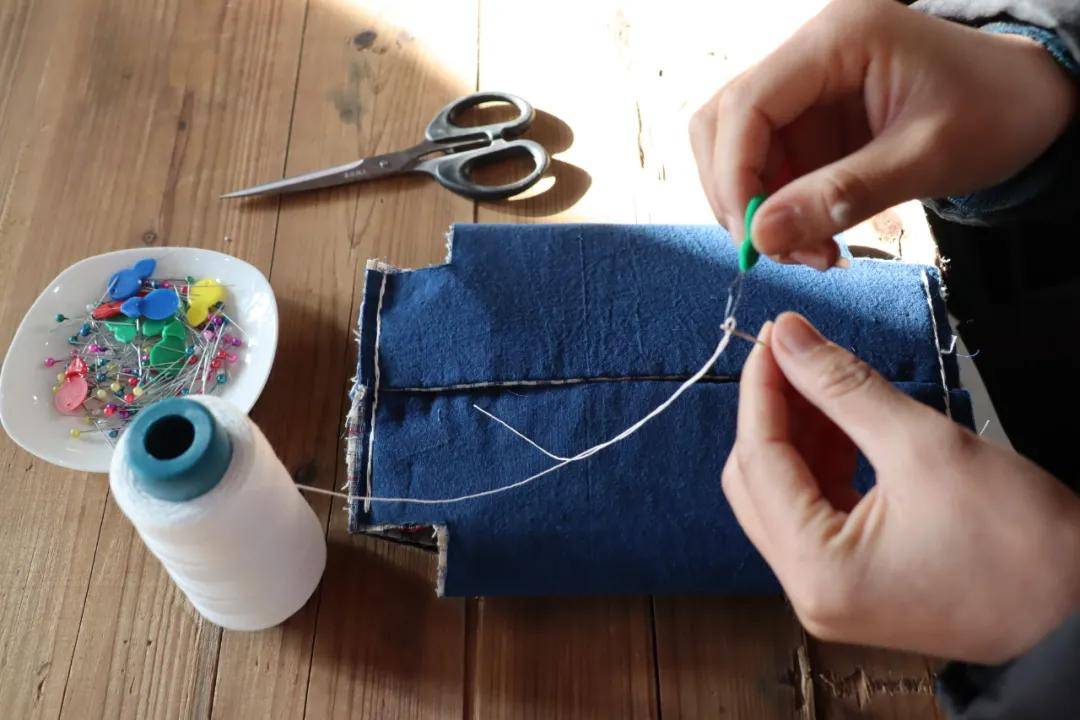 一针一线,手工缝制超美的抽纸包丨宏村手工布艺课
