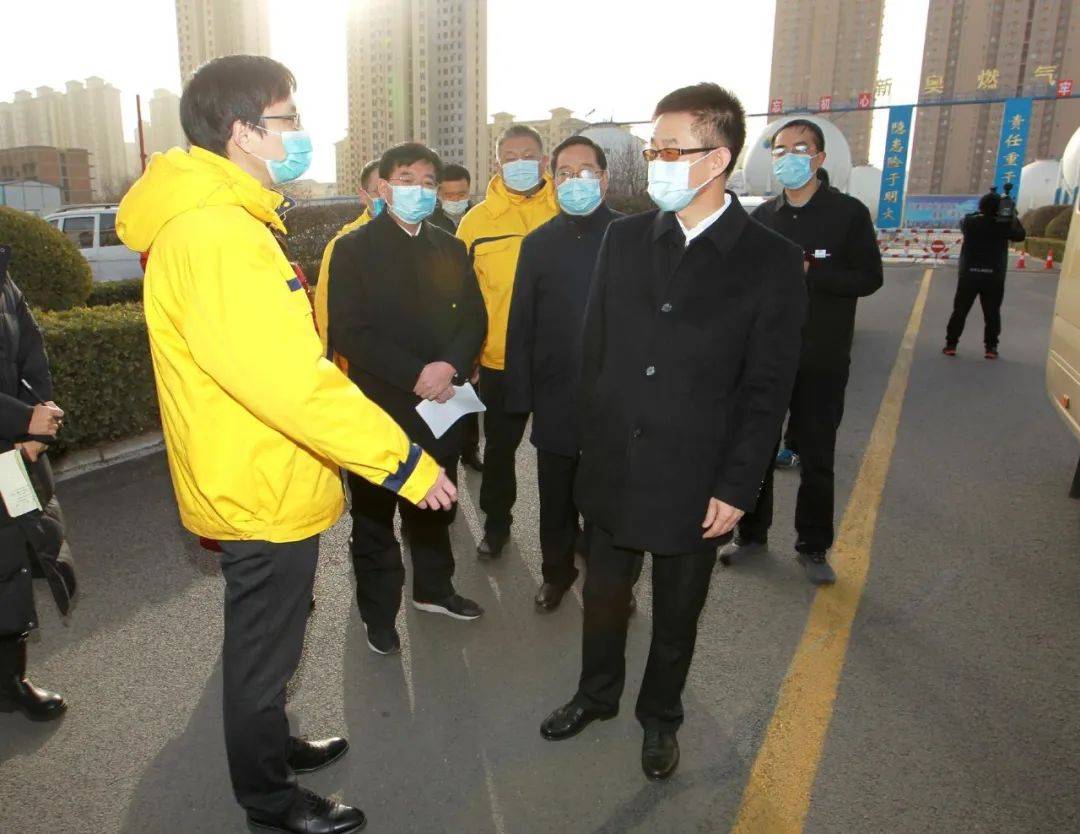 "市委副书记,代市长马宇骏1月11日上午检查当前疫情形势下民生保障和