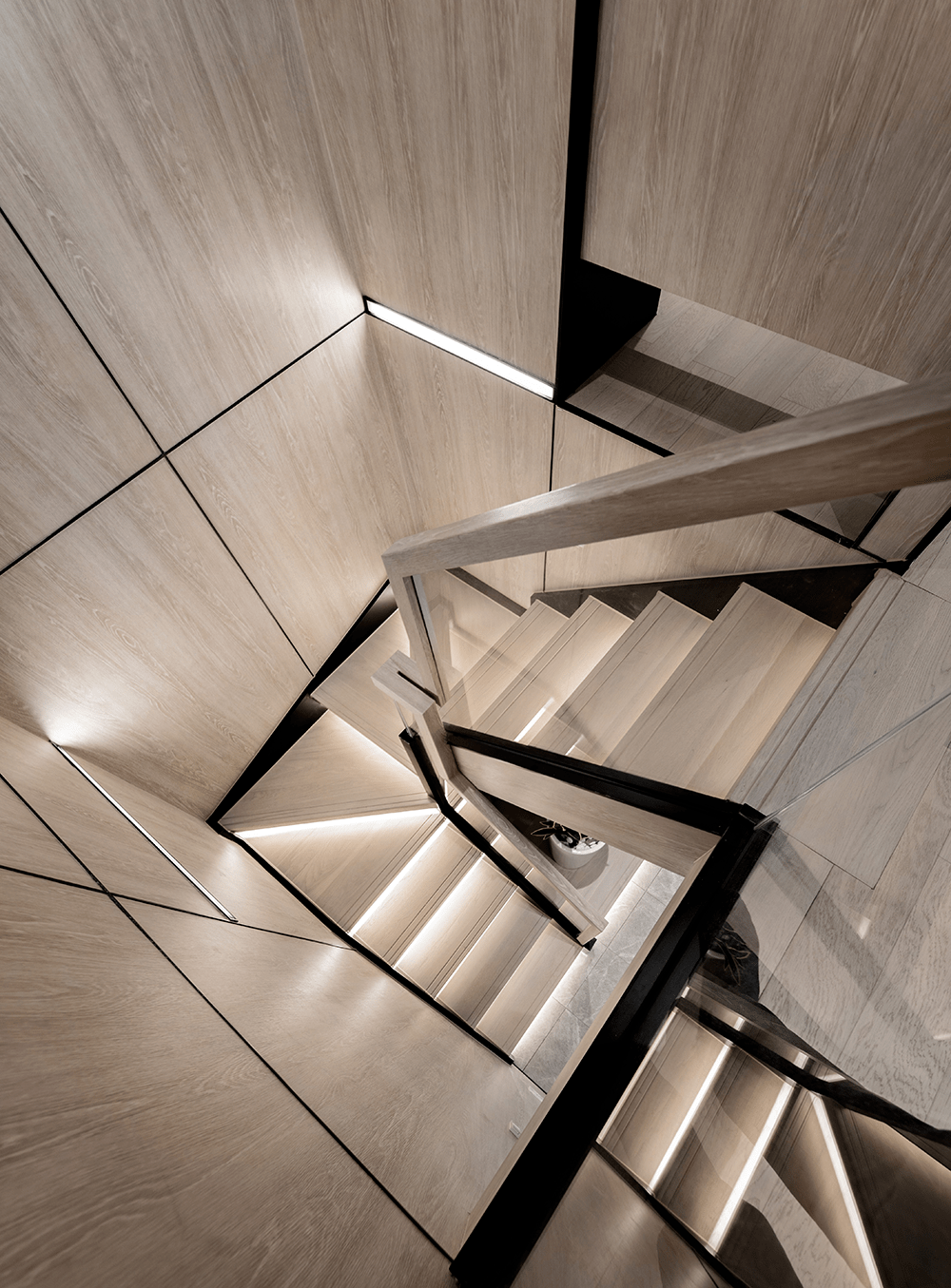 聚舍联合新作68㎡现代时尚风格公寓设计富有前卫温馨的生活气息