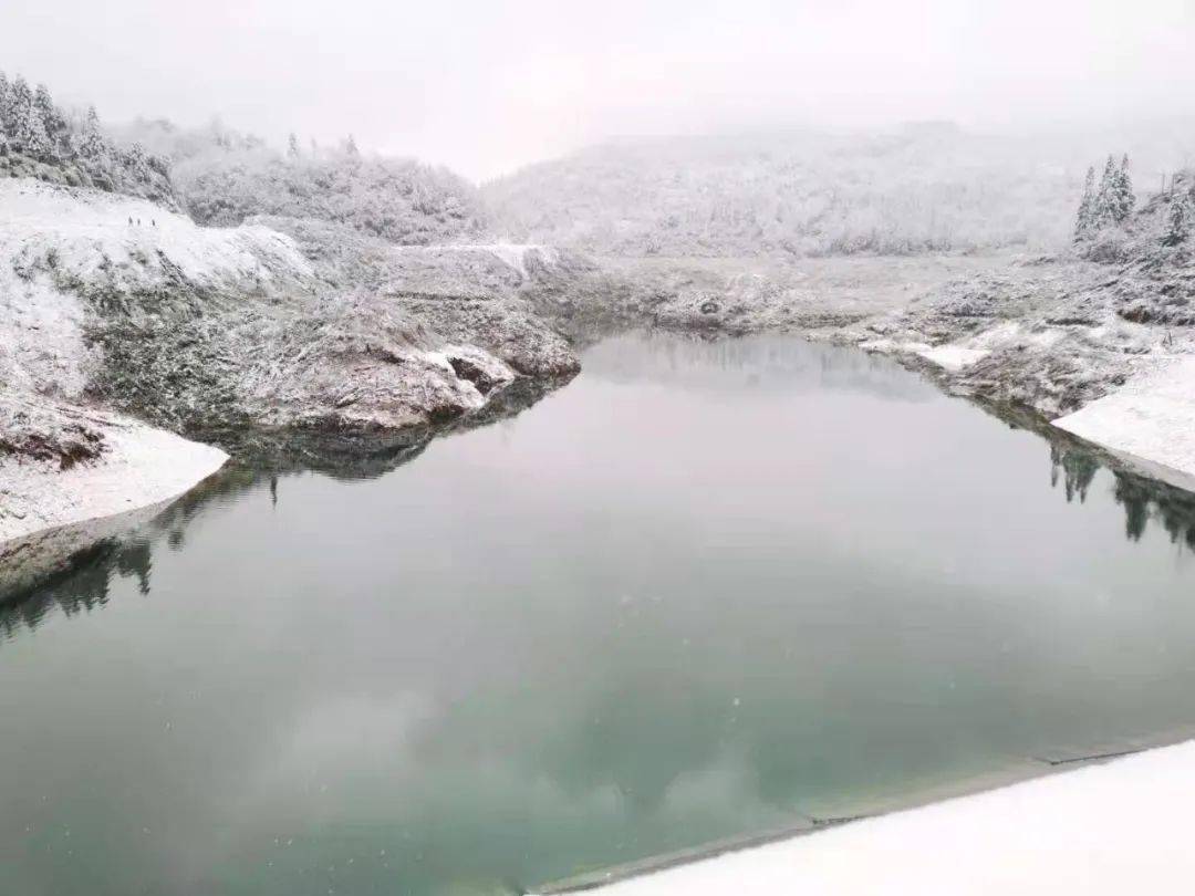 看夠城市喧囂邀您來一水工地看雪