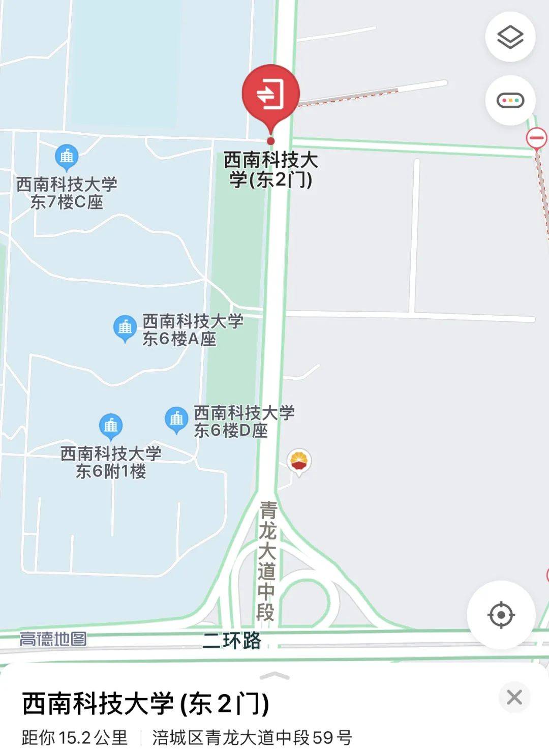 西南科技大学地图图片