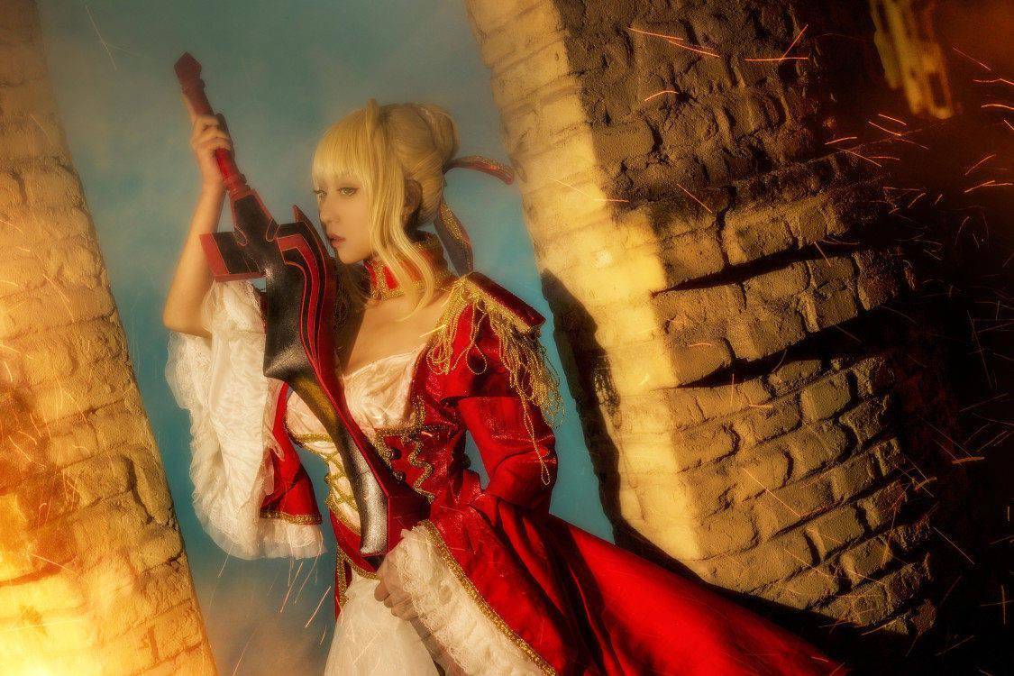 fategrandorder尼禄cosplay