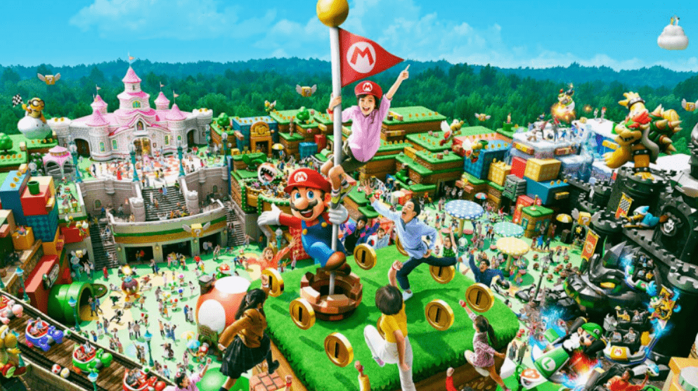 任天堂官方宣布位于大阪的「超级任天堂世界」主题乐园将延期开放