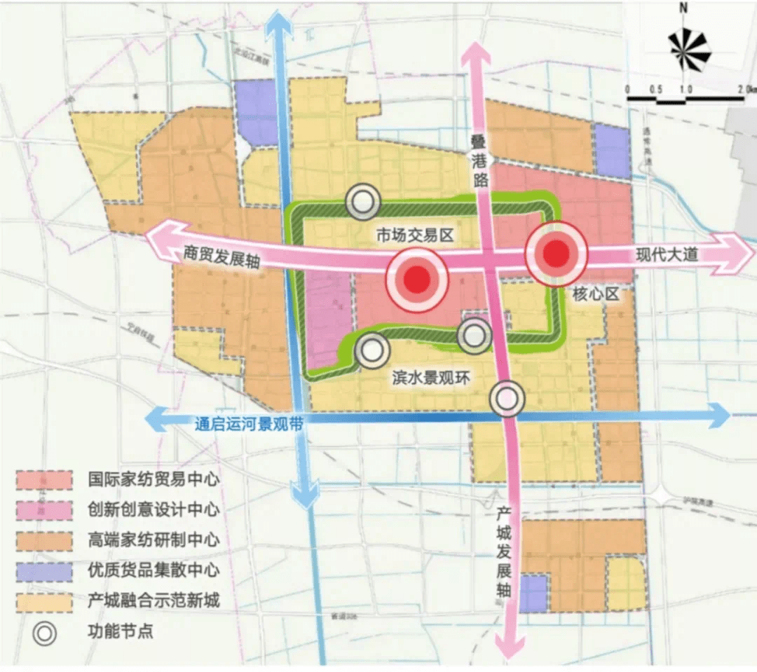 南通家纺城规划图图片