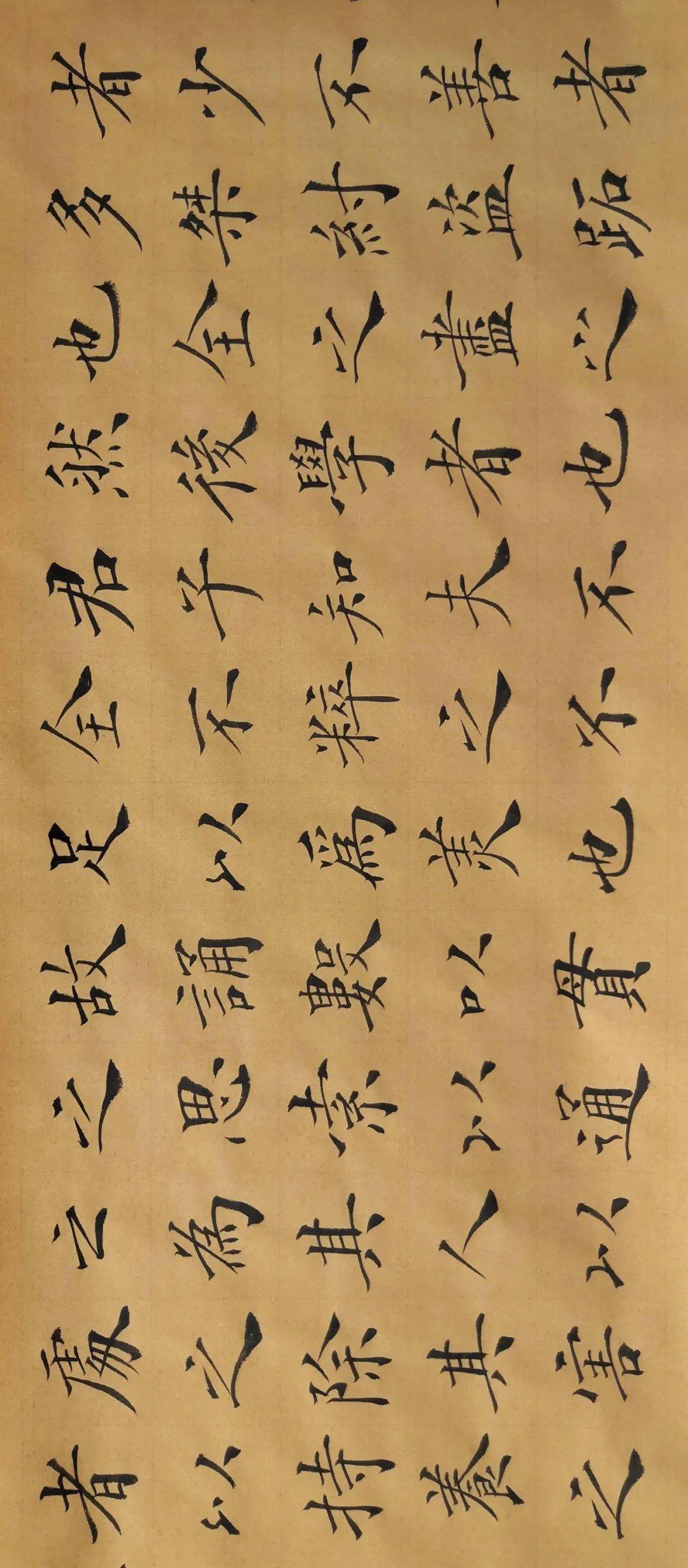 李孟渊书法欣赏(十八)楷书《劝学篇》