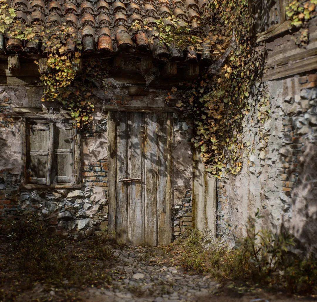 超赞复古破旧风场景作品欣赏