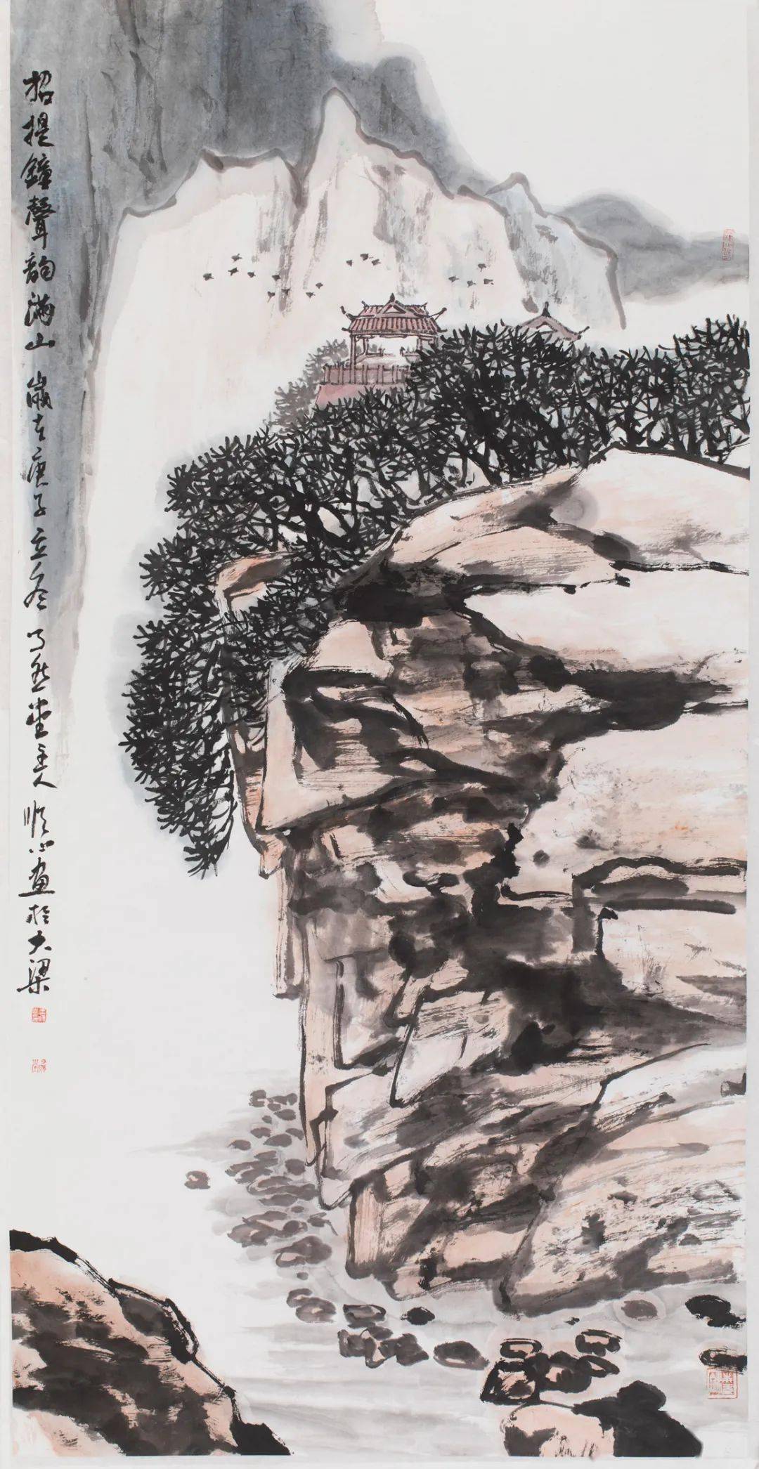 线上展览江山入画开封市中国画学术邀请展之山水篇