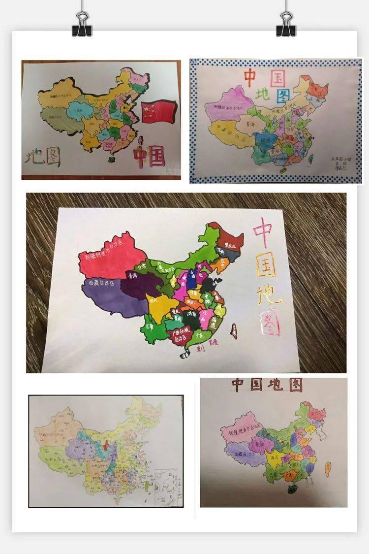 孩子们将确诊的人数结合表格进行标识,再用涂色的方法,清晰地在地图中