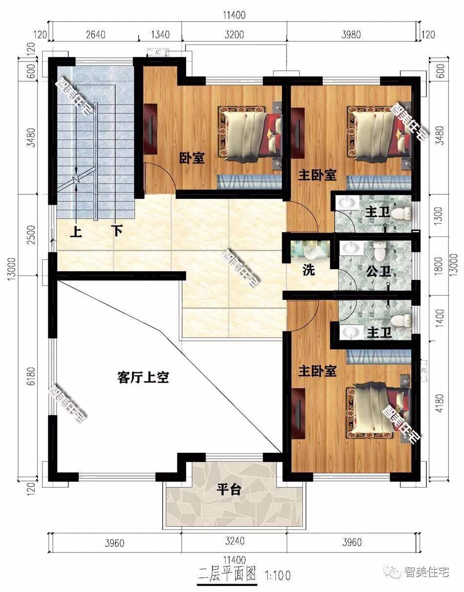 30万盖一栋农村别墅,这两款户型很经典,多数父母都喜欢这种