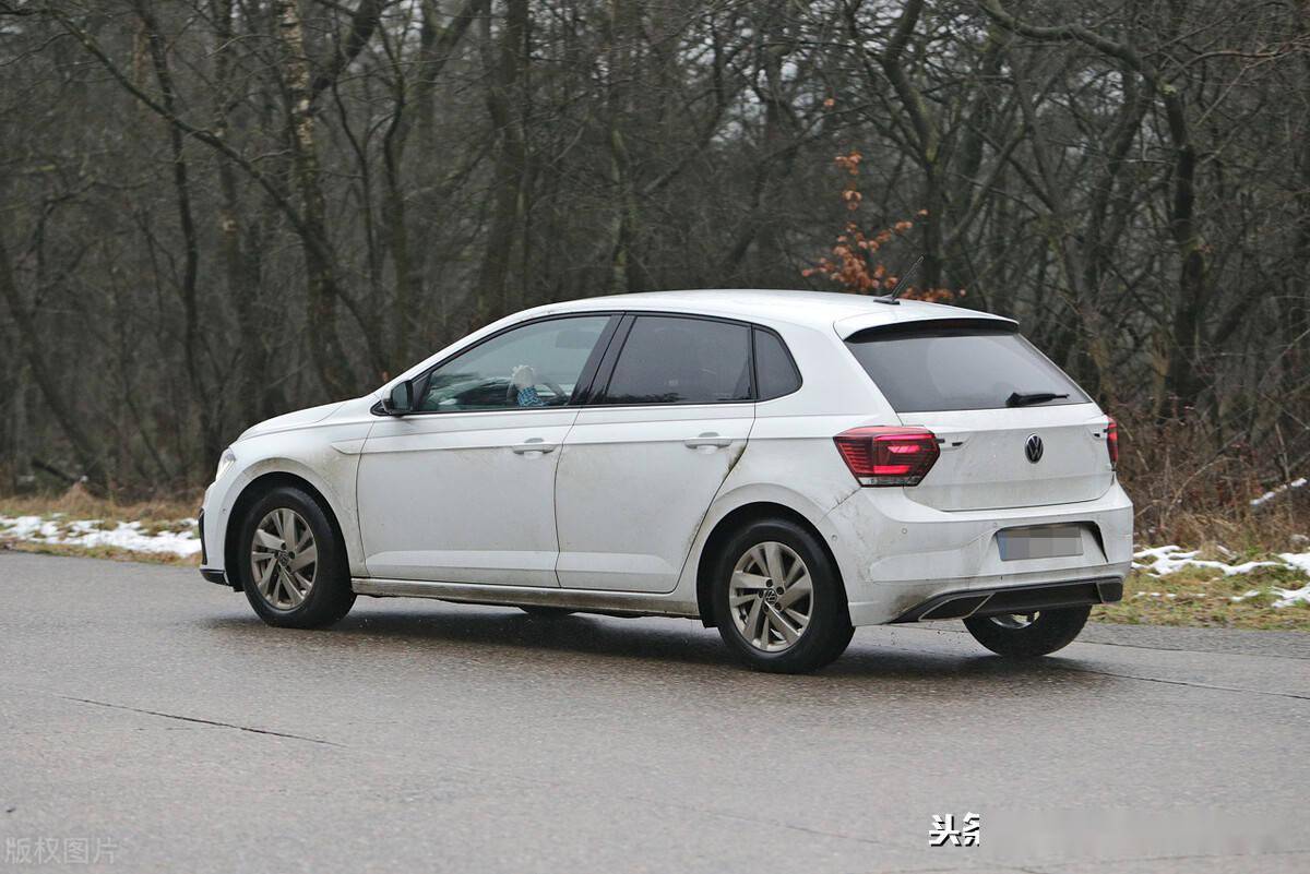 全新2022款大眾polo facelifti諜照曝光