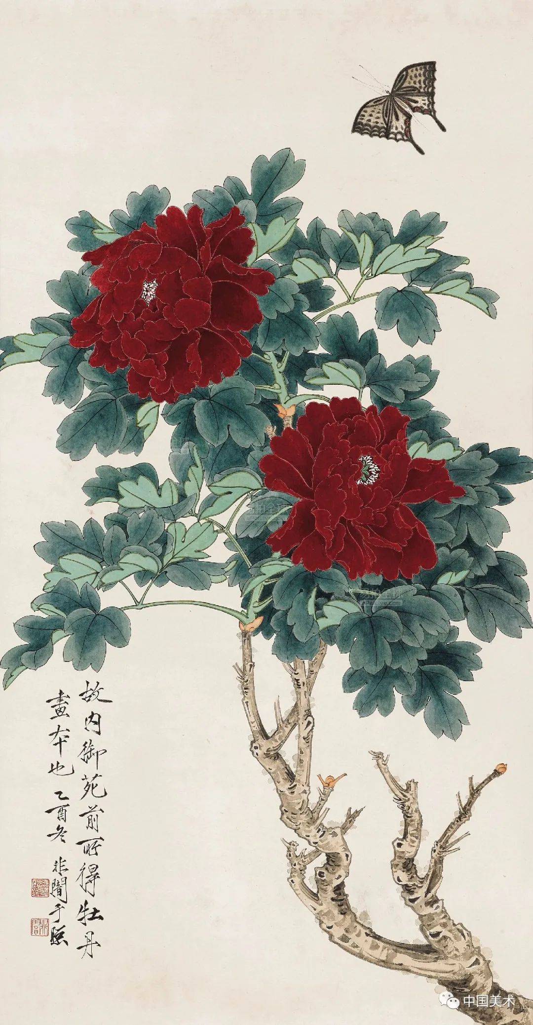 张大千:花鸟鱼虫,吾仰于非闇_工笔