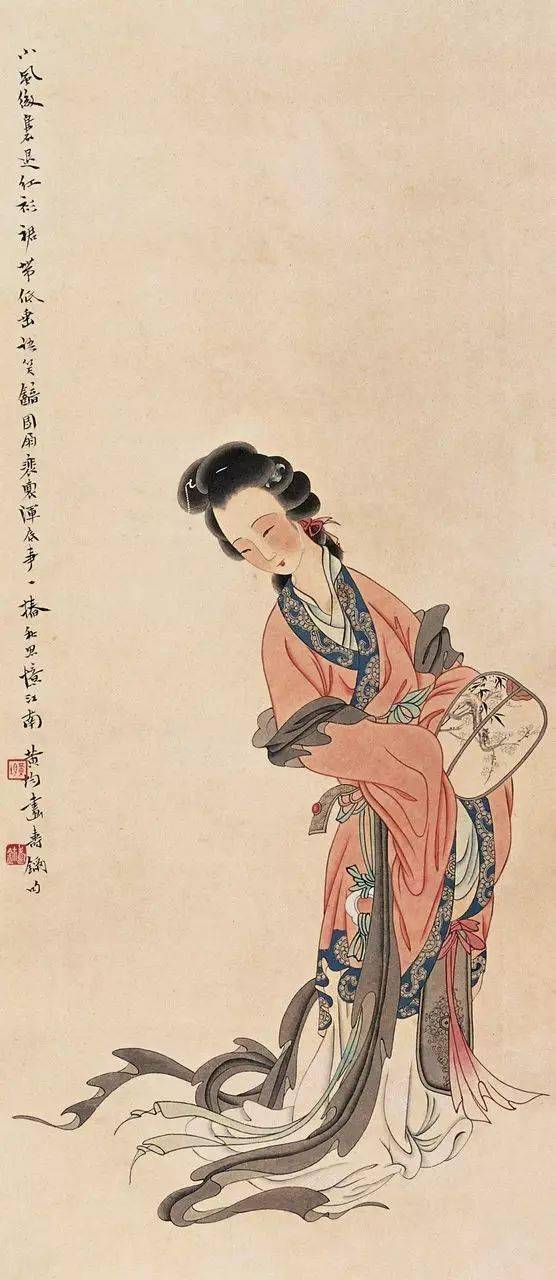 国画大师黄均工笔人物画作品欣赏100幅