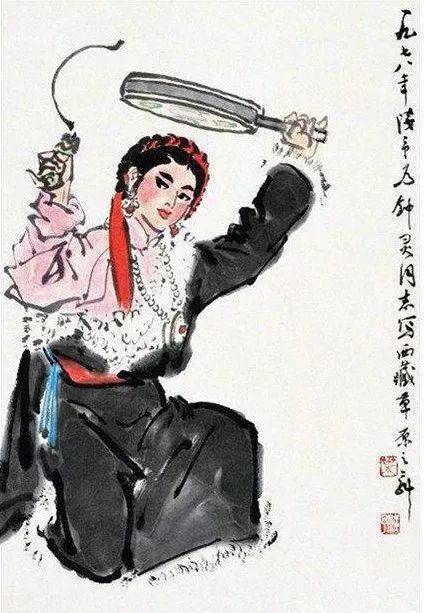 叶浅予舞蹈人物：美人画中来