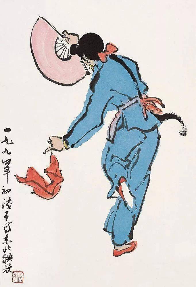 叶浅予舞蹈人物：美人画中来