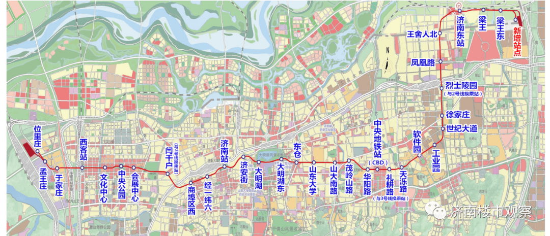 济南r6线地铁线路图图片