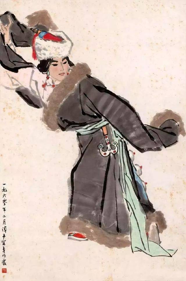 叶浅予舞蹈人物：美人画中来