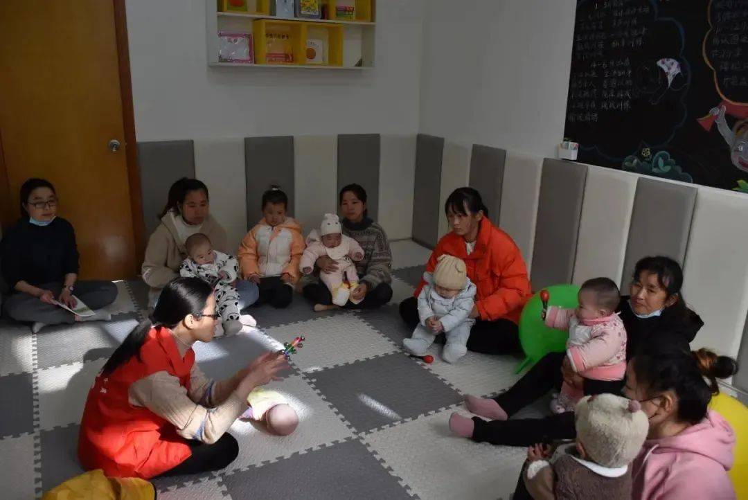 暖心关爱 呵护健康——爵溪街道婴幼儿照护服务点正式投入使用