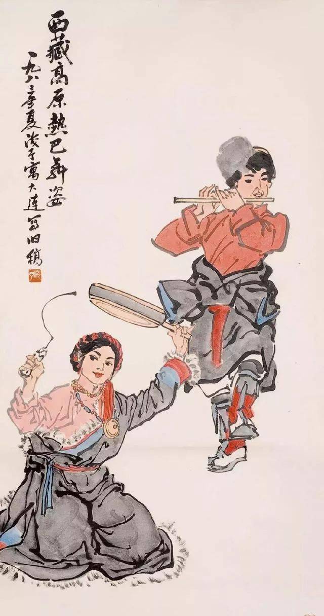 叶浅予舞蹈人物：美人画中来