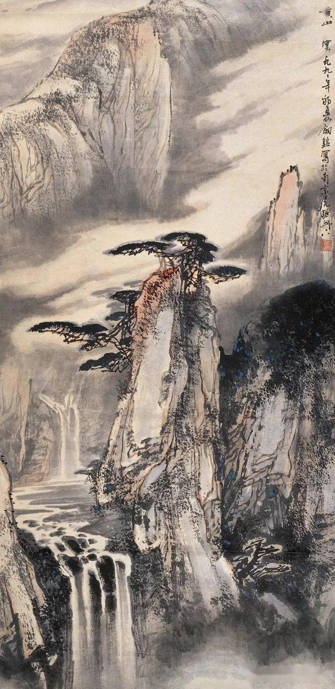 金陵大家魏紫熙50张山水画作品精选