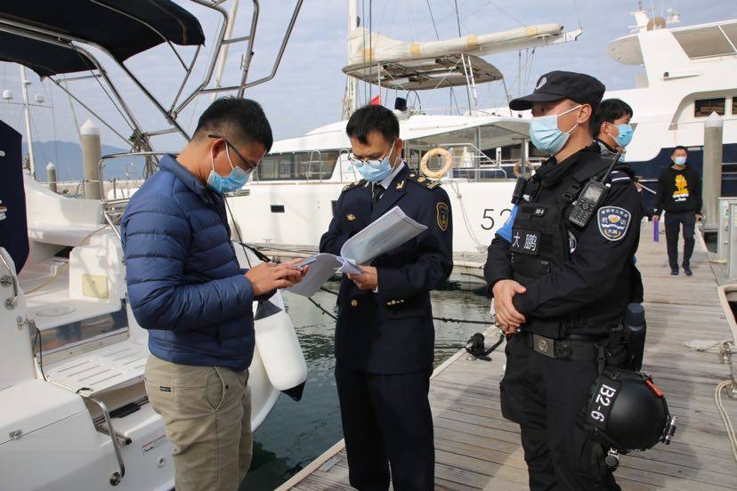 深圳大鹏新区再集中海防打私清查行动