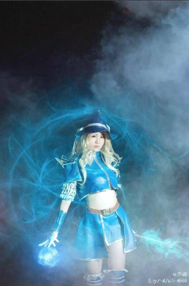 英雄聯盟 奧術光輝拉克絲cosplay_luxanna