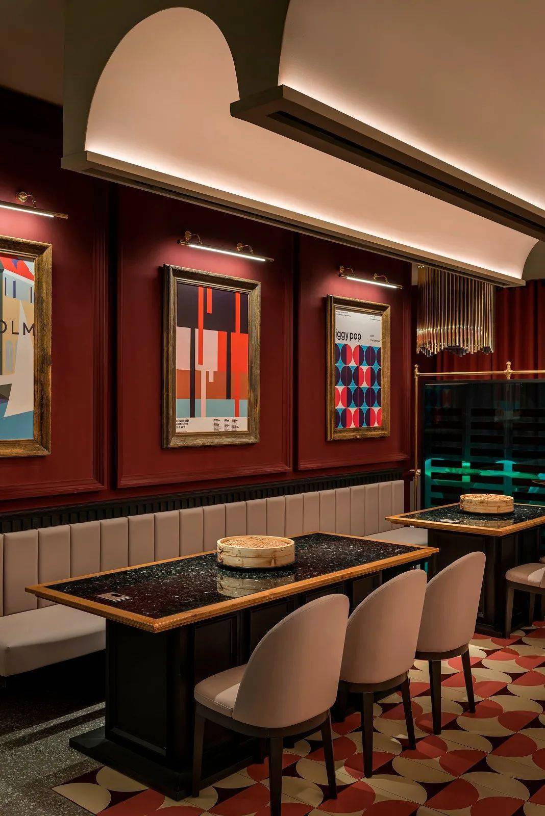 摩登的中国风餐厅设计我爱了