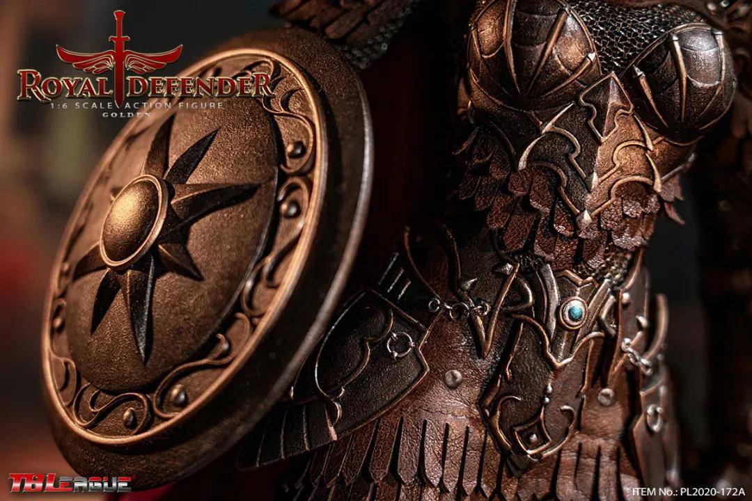 包胶女战士?tbleague推出1/6皇家卫士