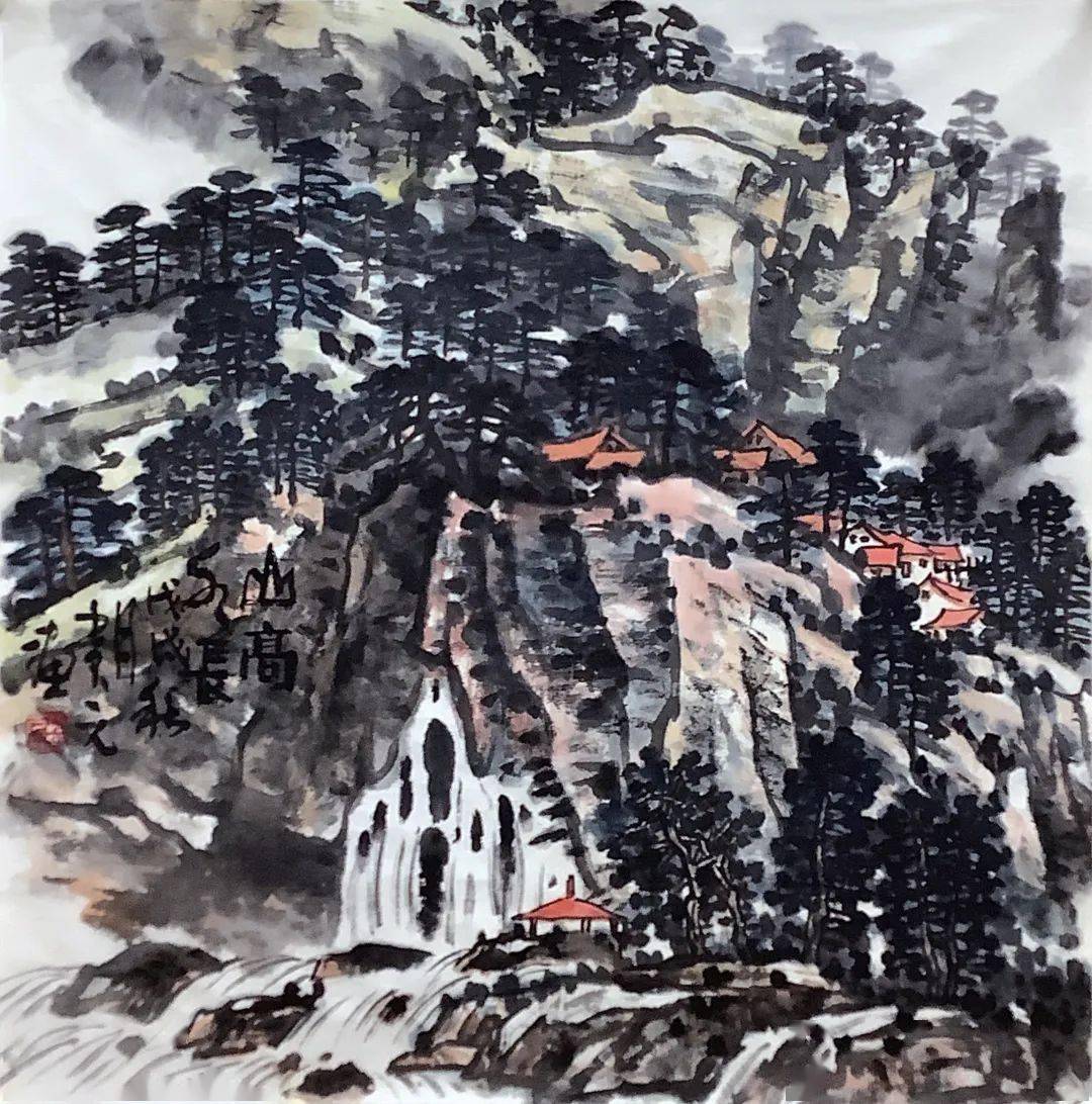 书画长廊67中国当代山水画经典赵贵元