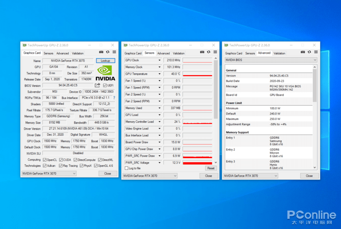 散热王者,这张「冰属性」rtx3070有点东西!