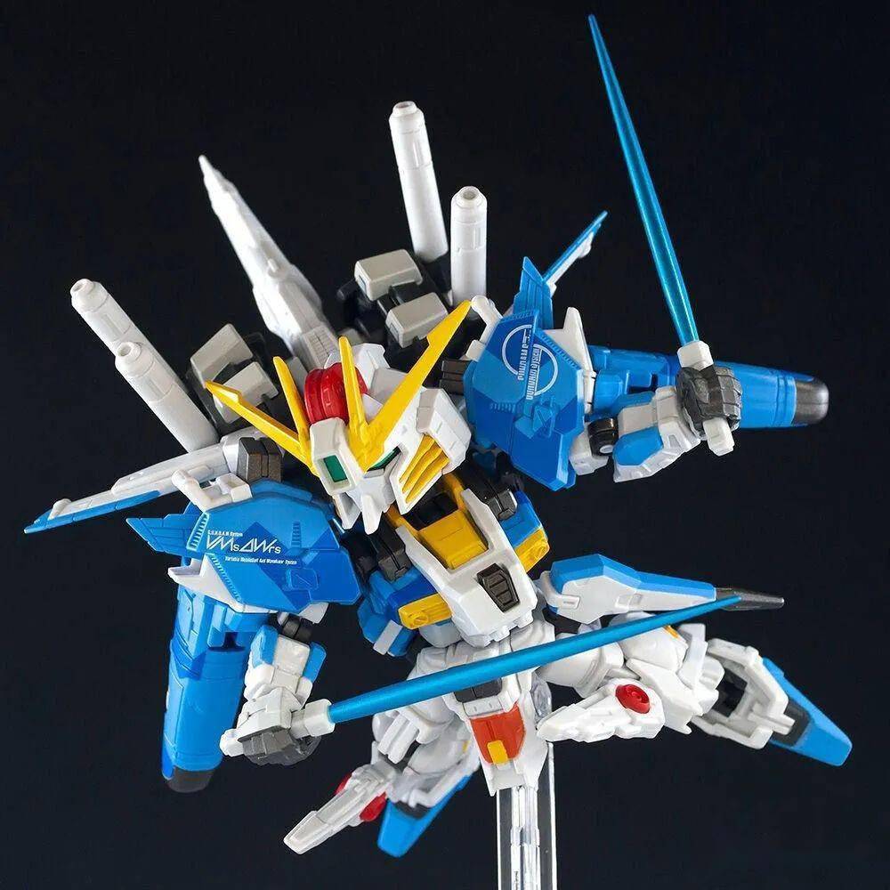 【资讯】万代:nxedge style系列 ex-s高达(蓝色迷彩式样) 官博样品图