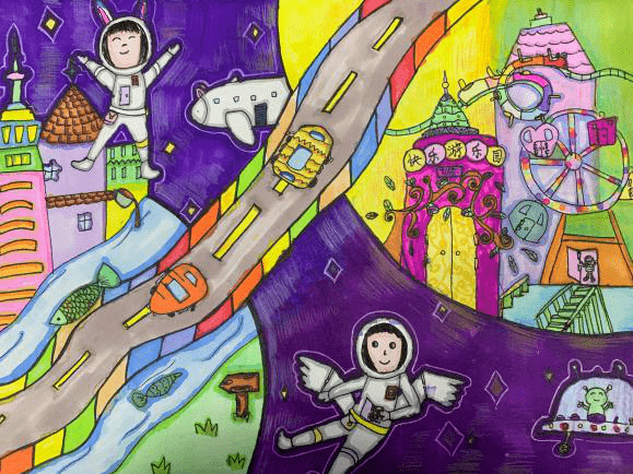 滑动查看下一张图片>遇见2035年的自己新村小学六(1)中队刘启程(向上