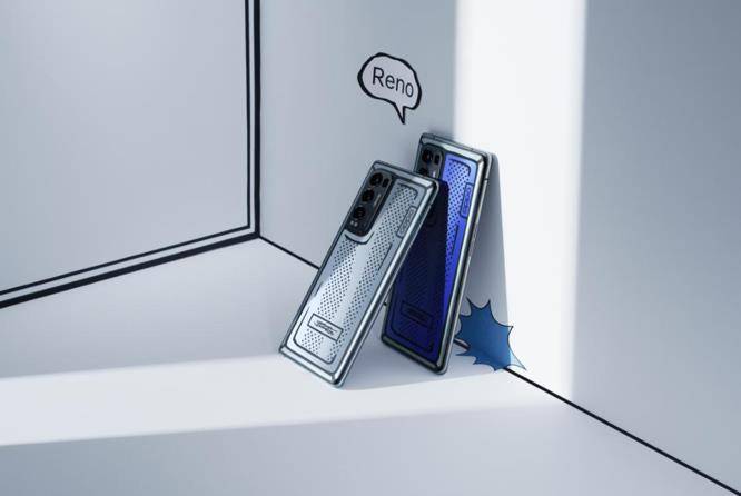 视频|首款量产电致变色手机 OPPO Reno5 Pro+推出艺术家限定版