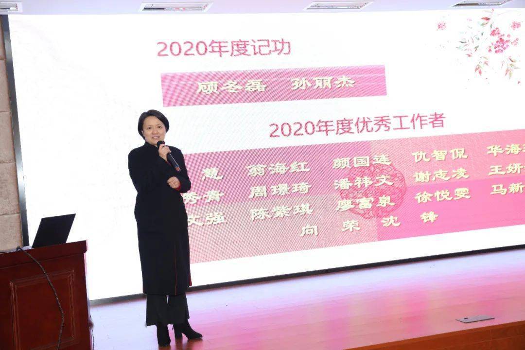 会议的第一个环节为2020年度表彰,本会由张延青书记主持.