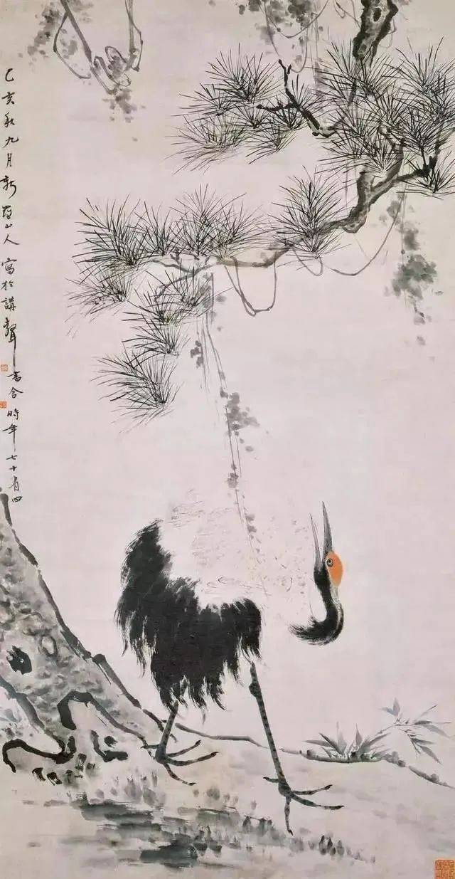 67清代画家华岩画花鸟一绝