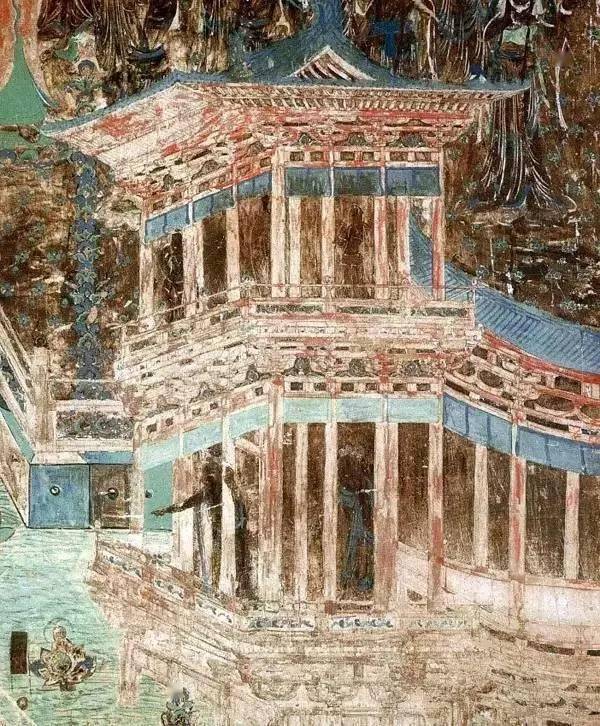 唐代古建筑中的彩绘