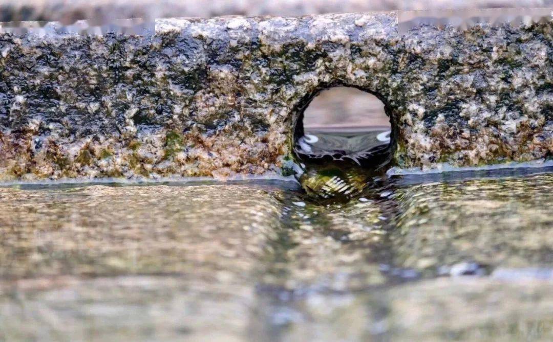 不竭蟹眼仙泉分为雌雄两泉村内有仙泉且富有现代新农村气息构成一幅