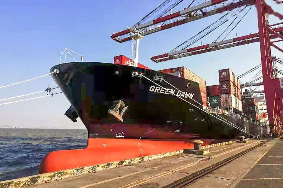 德翔海运和达飞轮船共同运营的ncx3航线.