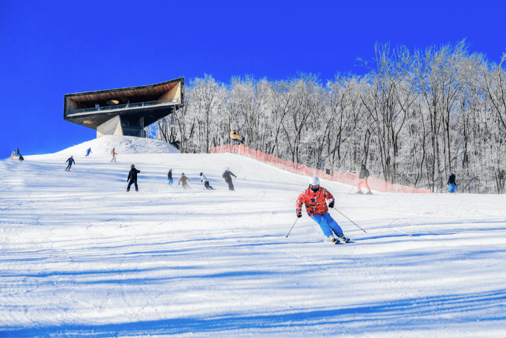 烟台勃朗鲁东滑雪场图片