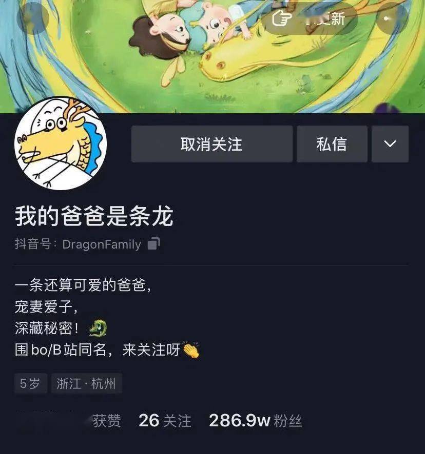 就收获了百万粉丝在抖音,b站等平台这条看起来普普通通的龙在短短半年