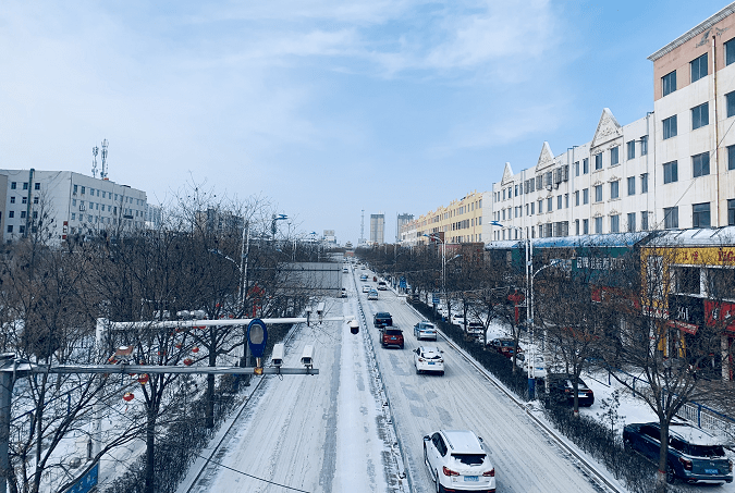 2021年定边的第一场雪有多美看过才知道