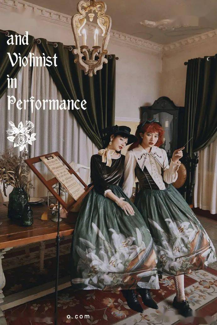 图透|@intoredvelvet红丝绒商品名称:安妮的仙境传统的和风与lolita