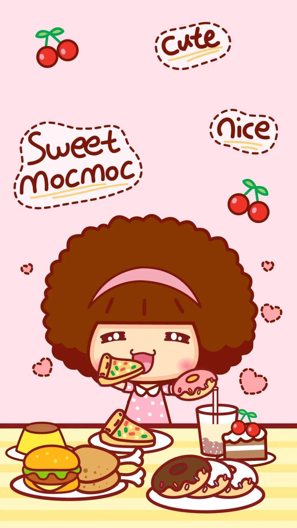 手机壁纸摩丝女孩