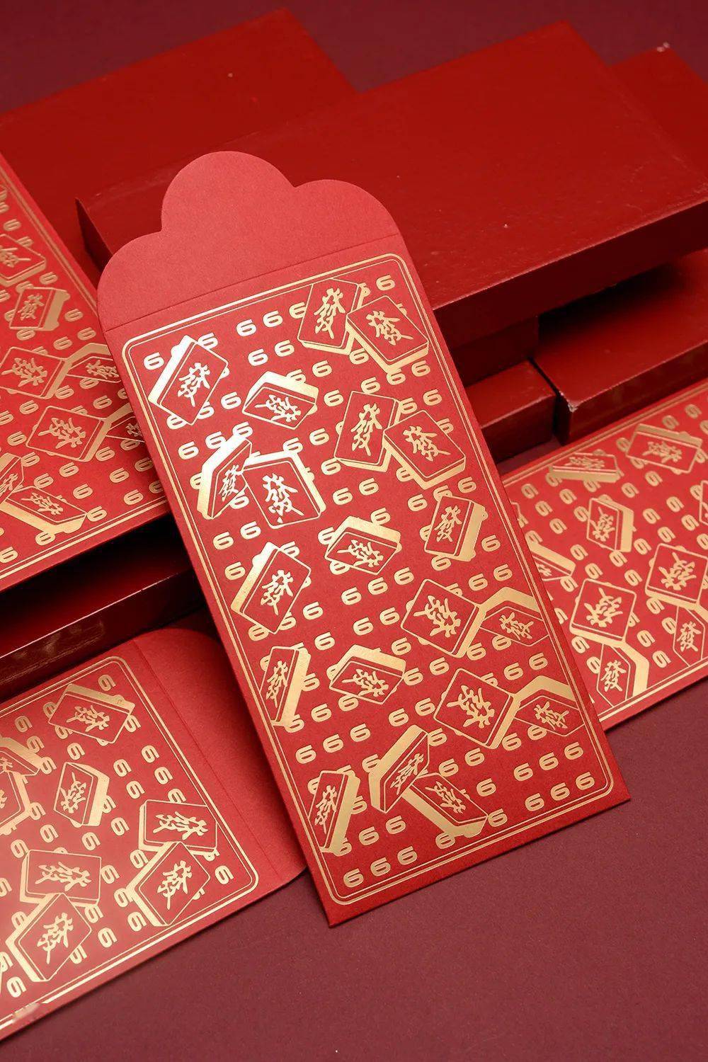 红包包装也能设计得如此有品有新年的感觉了