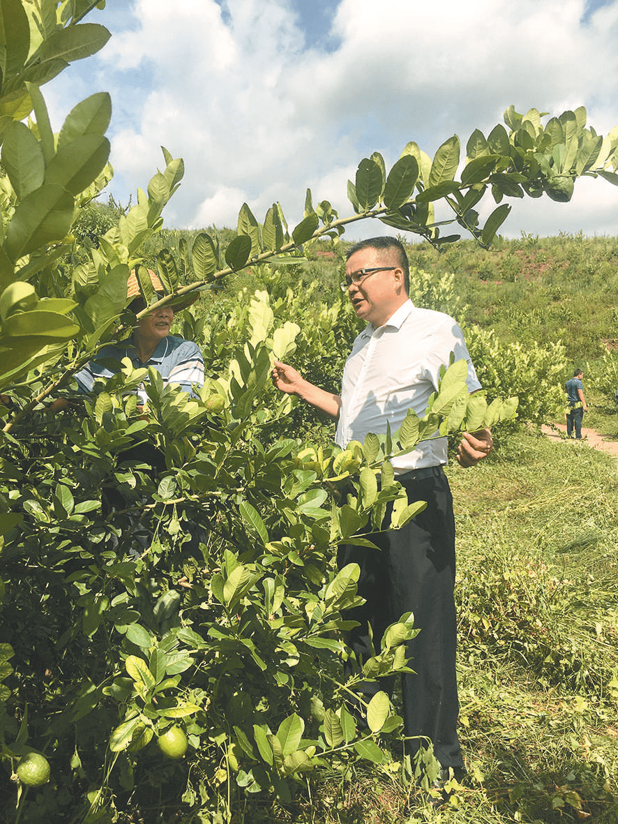 黎明华(右) 男,壮族,44岁,中共党员,广西壮族自治区宁明县峙浪乡党委