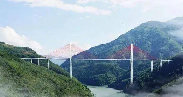 李仙江特大桥效果图由公司承建的云南省勐绿高速公路 ppp 第 10 标