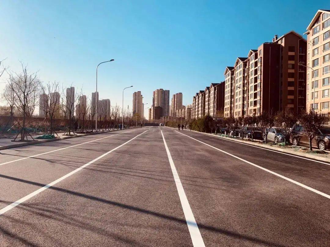 旧路换新颜咱朝青又一条城市次干路建成通车啦