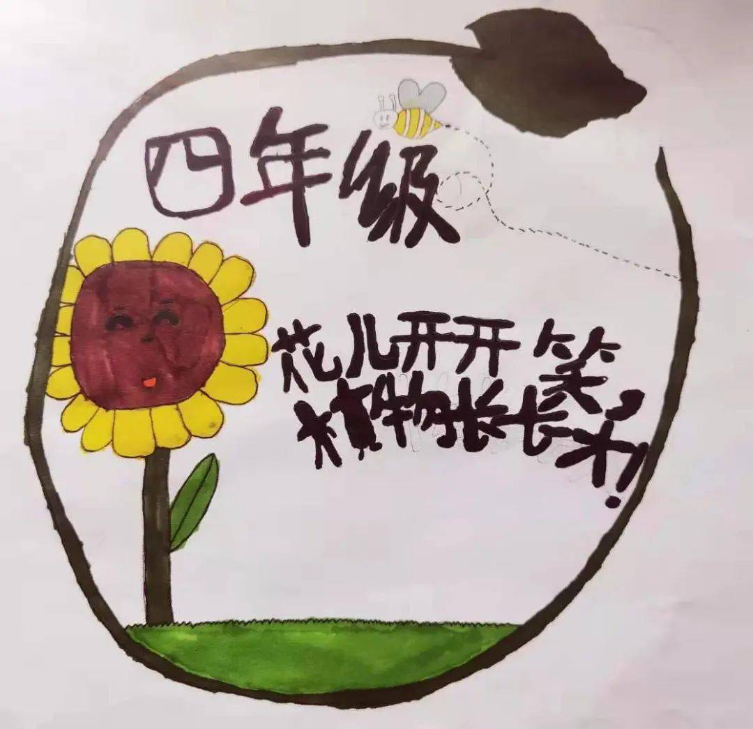 发挥想象等途径,为自己班的种植基地设计了一张张富有创意的个性班牌