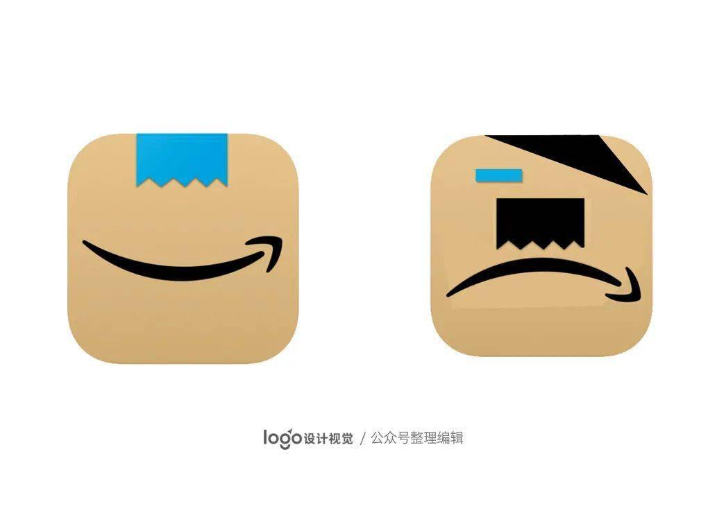 亚马逊更新了应用程序logo.网友:"看起来像希特勒?"_amazon